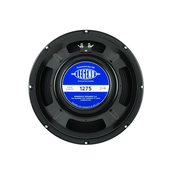 Eminence Legend 1275 12" Guitar Speaker, 75 Watts at 8 Ohms
