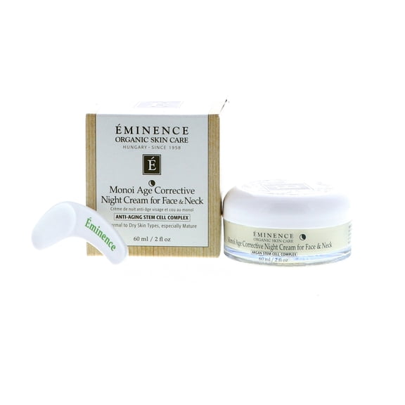 Eminence Monoi Age Corrective Night Cream for Face & Neck, 2 oz