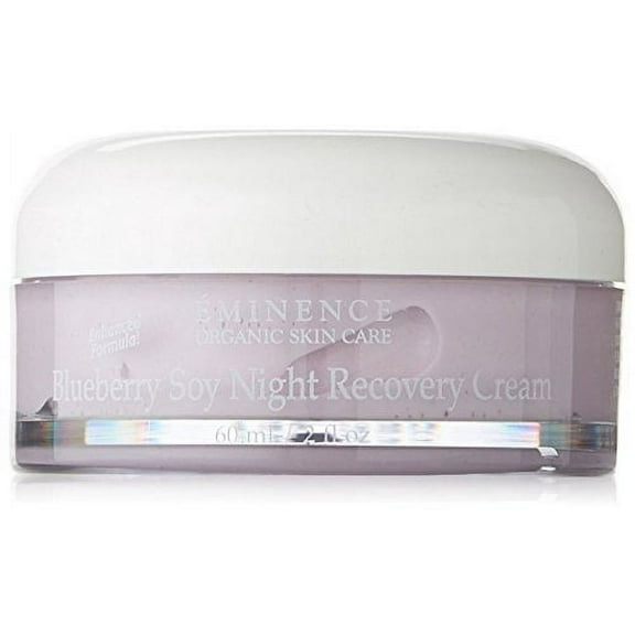 Eminence Organic Skin Care Blueberry Soy Night Recovery Cream - 2oz