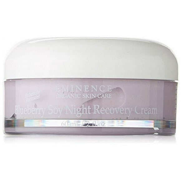 Eminence Organic Skin Care Blueberry Soy Night Recovery Cream - 2oz