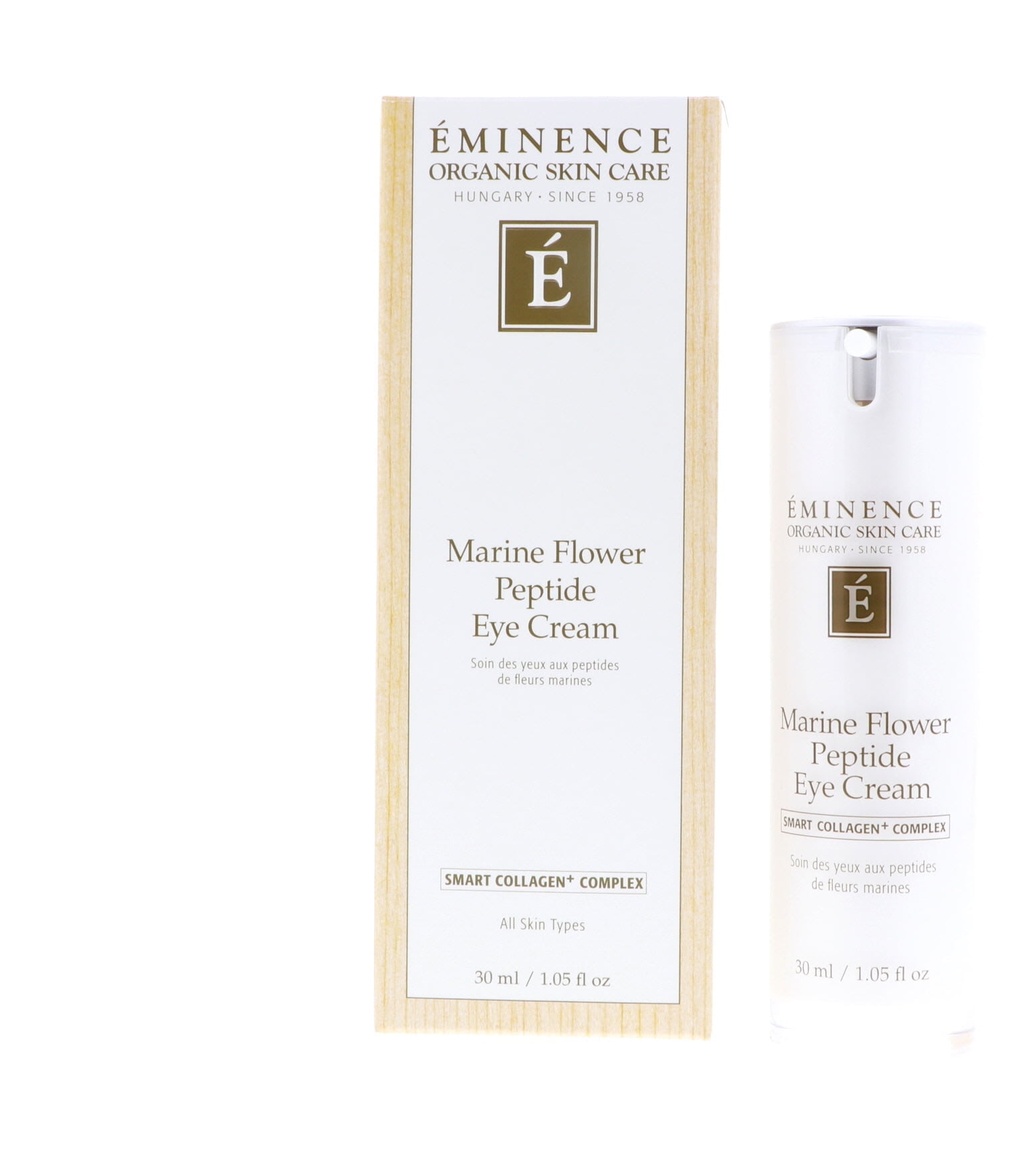 Eminence Organic Skincare Marine Flower Peptide, Eye Cream, 1.05 Ounce