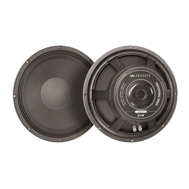 Eminence Professional Series Kappa Pro 15LF2 15" Pro Audio Speaker with Extended Bass, 600 Watts at 8 Ohms, Black