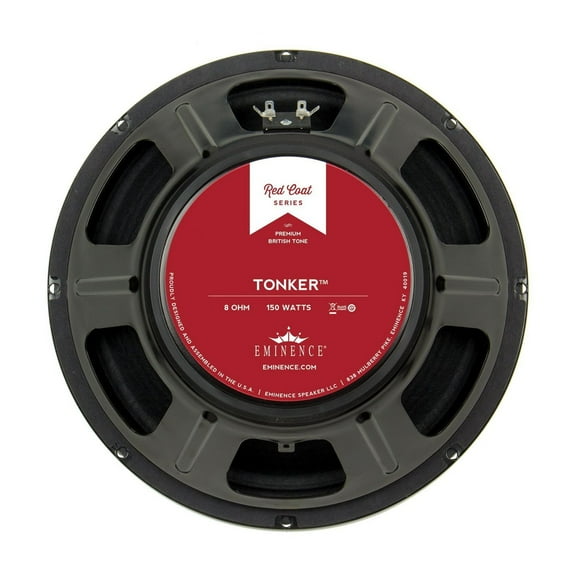 Eminence Red Coat Series The Tonker 12" Guitar Speaker, 150 Watts at 8 Ohms