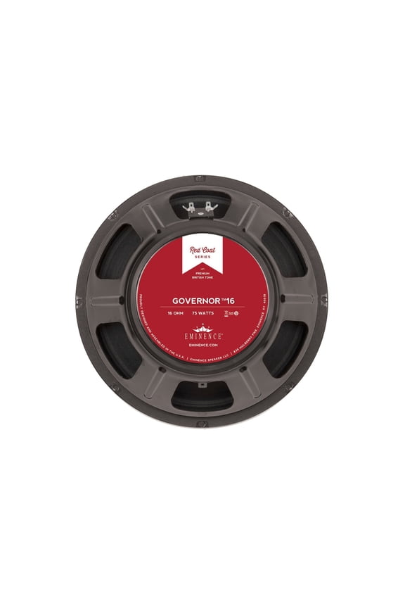 Eminence Redcoat The Governor 12" 75 Watts 16 Ohm Guitar Speaker - THEGOVERNOR16