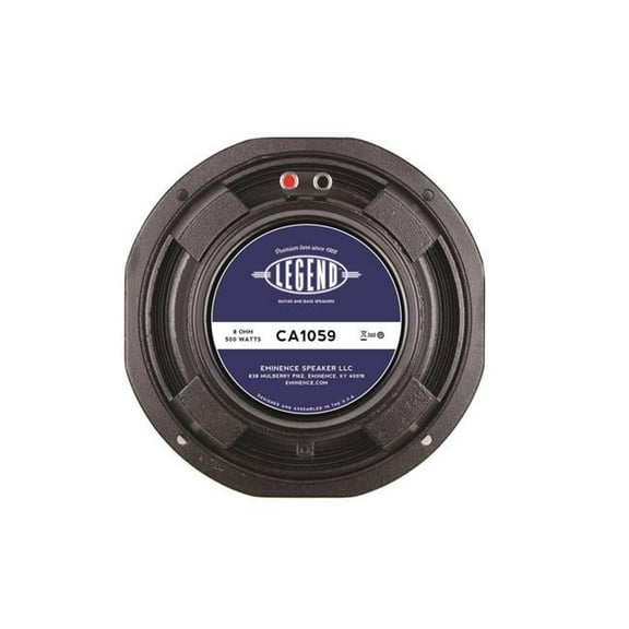 Eminence Speaker 8 ohm Larger - Magnet Ca10 Eden Punch & Clarity - 500 watt