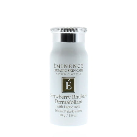 Eminence Strawberry Rhubarb Dermafoliant 28g Vegan Lactic Acid Exfoliant