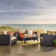 thumbnail image 1 of Convene 4 Piece Set Outdoor Patio with Fire Pit-EEI-3725, 1 of 5