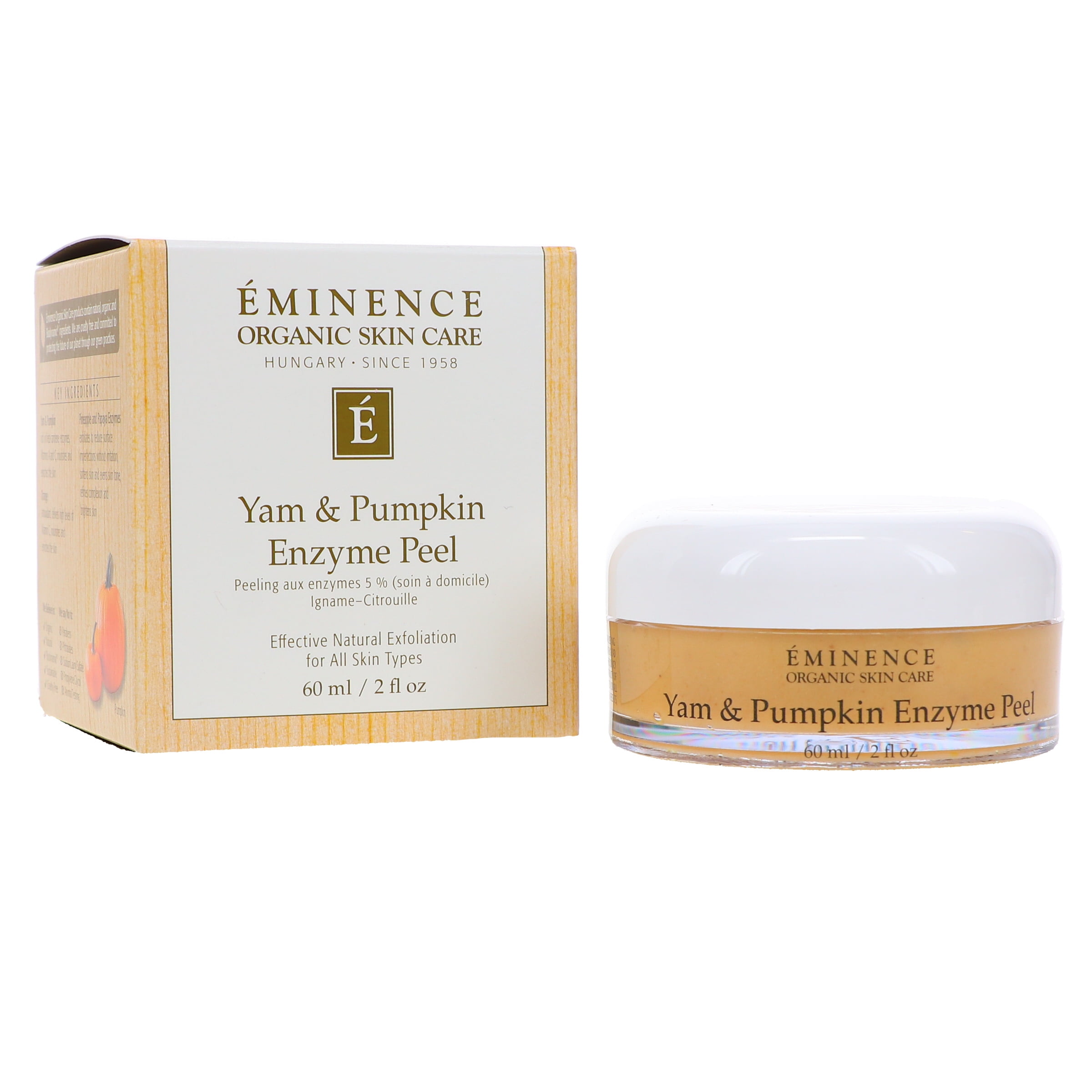 Eminence Yam & Pumpkin Enzyme Peel for All Skin Types, 2 oz