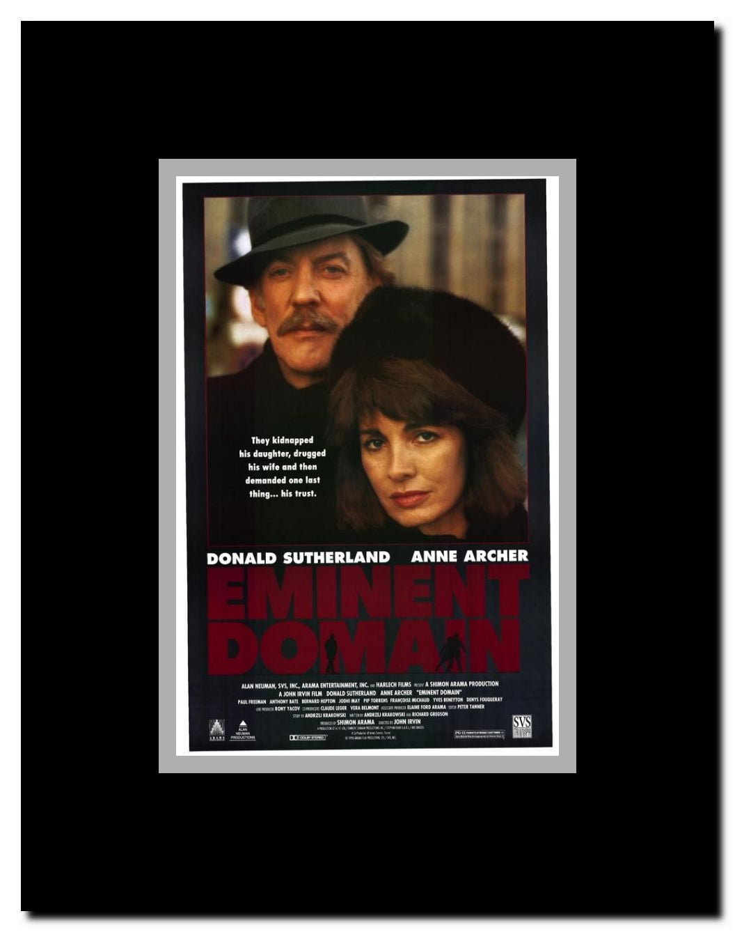 Eminent Domain Framed Movie Poster
