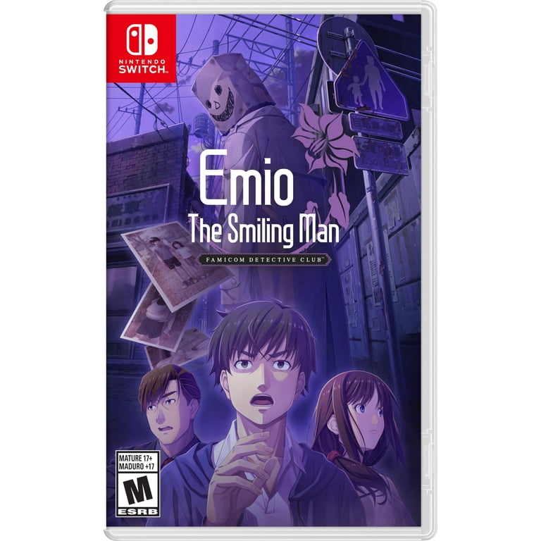 3個Emio The Smiling Man– Switch Emio The Smiling Man Famicom Detective Club (Nintendo Switch