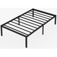 Free Shipping! Emiosmt 14 inches Twin Bed Frames No Box Spring Needed,2500 lbs Heavy Duty Metal
