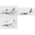 thumbnail image 1 of Emirates, Allegiant, Jetblue Airlines Diecast Airplane Package - Three 5.5" Diecast Model Planes, 1 of 4