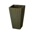 thumbnail image 1 of Emissary Frey Planter Green - 13" x 13" x 20", 1 of 3