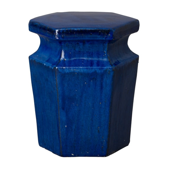 Emissary Hex Stool Blue