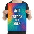 thumbnail image 1 of Emit The Energy You Seek - Spiritual Growth Decor - 13x19 Poster Print - Meditation Room, 1 of 8