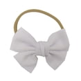 thumbnail image 1 of Emitonse Baby Girl Headbands With Bows Toddler Baby Girls Headband Bowknot Hair Band for Infant White,Size One Size, 1 of 2