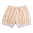 thumbnail image 1 of Emitonse Girls' Baby & Toddler Shorts Baby Girl Clothes Toddler Girls Bike Shorts Dance Cartwheel Under Dress Short for Baby Girl Beige,Size 7-8 Years, 1 of 6