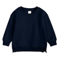 thumbnail image 1 of Emitonse Infant and Toddler Girl Long Sleeve T-Shirts Girls/Boys/Kids Long Sleeve T Shirts Crewneck Basic Long Sleeve Tee Shirts Navy,Size 3-4 Years, 1 of 8