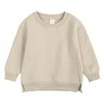 thumbnail image 1 of Emitonse Toddler Boys Girls Long Sleeve T-Shirt Girls/Boys/Kids Long Sleeve T Shirts Crewneck Basic Long Sleeve Tee Shirts Khaki,Size 12-24 Months, 1 of 8