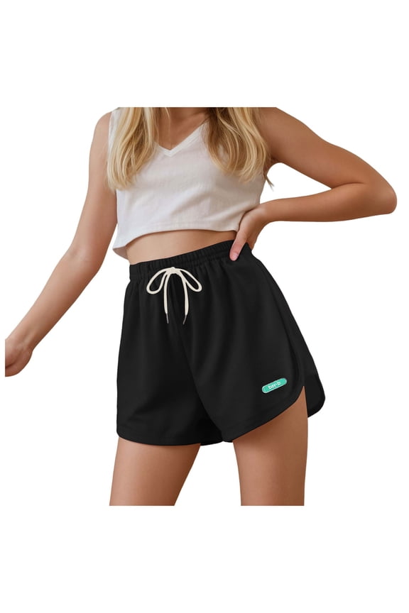 Toddler Denim Bloomers Shorts Baby Clothes For Girls Girls Comfortable Breathable Summer New Candy Colored Sports Casual Shorts Black,8-9 Years