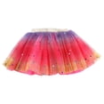 thumbnail image 1 of Emitonse Tutu for Toddler Girls Tulle Ballet Dance Skirts Girls Fashion Clothes Girls Layered Rainbow Tutu Skirt Dance Dress Ruffle Toddler Tutu Girls Clothes Watermelon Red,6-10 Years, 1 of 6