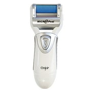 Emjoi Micro-Pedi Callus Remover with Bonus Replacement Rollers - White