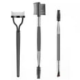 thumbnail image 1 of Emlimny Eyebrow Brush Eyelash Separator Brow Comb & Lash Spoolie Professional Eye Makeup Tools (3 Pieces Set), 1 of 7