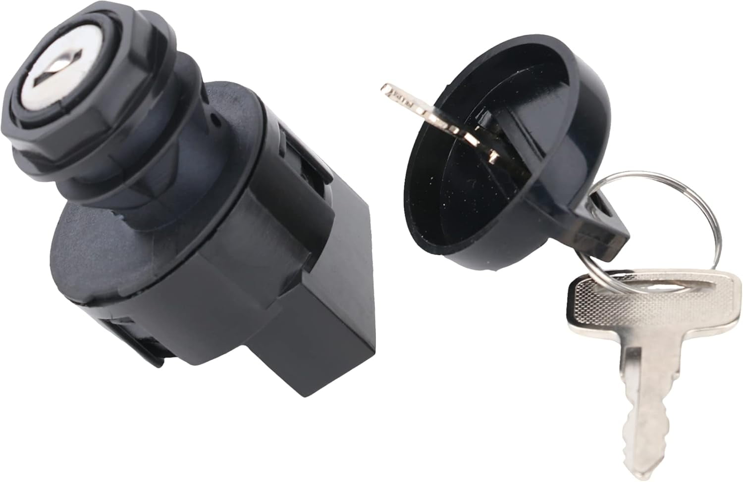 Tabcontainer Ignition Emlimny Ignition Key Switch 3 Position 6 Pin, Universal Automotive ...