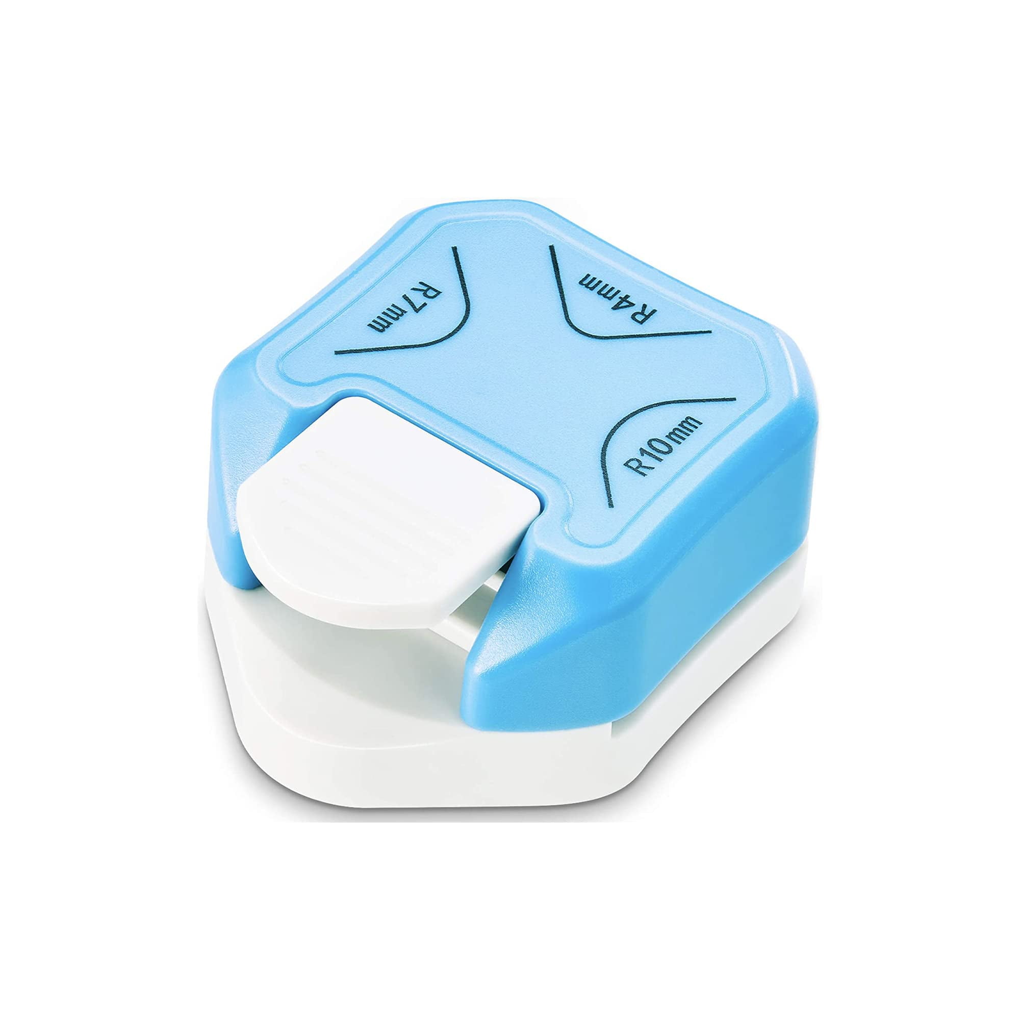 Emlimny Paper Corner Rounder 3 in 1 （R4mm+R7mm+R10mm）, Corner Punches
