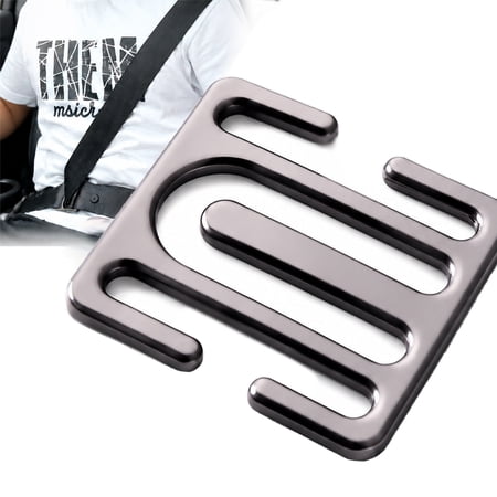Emlimny Metal Seat Belt Clip,Seatbelt Adjuster for Adults,Seat Belt Clips,Seatbelt Adjuster Universal All Auto Models,Improve Driving Comfort