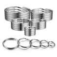 thumbnail image 1 of Emlimny Split Key Ring, 20 Pcs Assorted Round Keyring Durable 5 Sizes (1/2 inch, 3/4 inch,1 inch, 1.25 inch, 1.38 inch), 1 of 6
