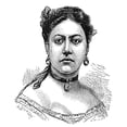thumbnail image 1 of Emma. Nqueen Of The Hawaiian Islands Consort Of King Kamehameha Iv. Wood Engraving American 1873. Print by, 1 of 3