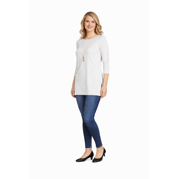 Emma Boatneck 3/4 Sleeve Tunic