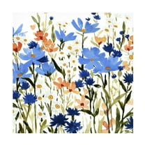 Emma Caroline 'Bright Wildflower Medley III' Canvas Art