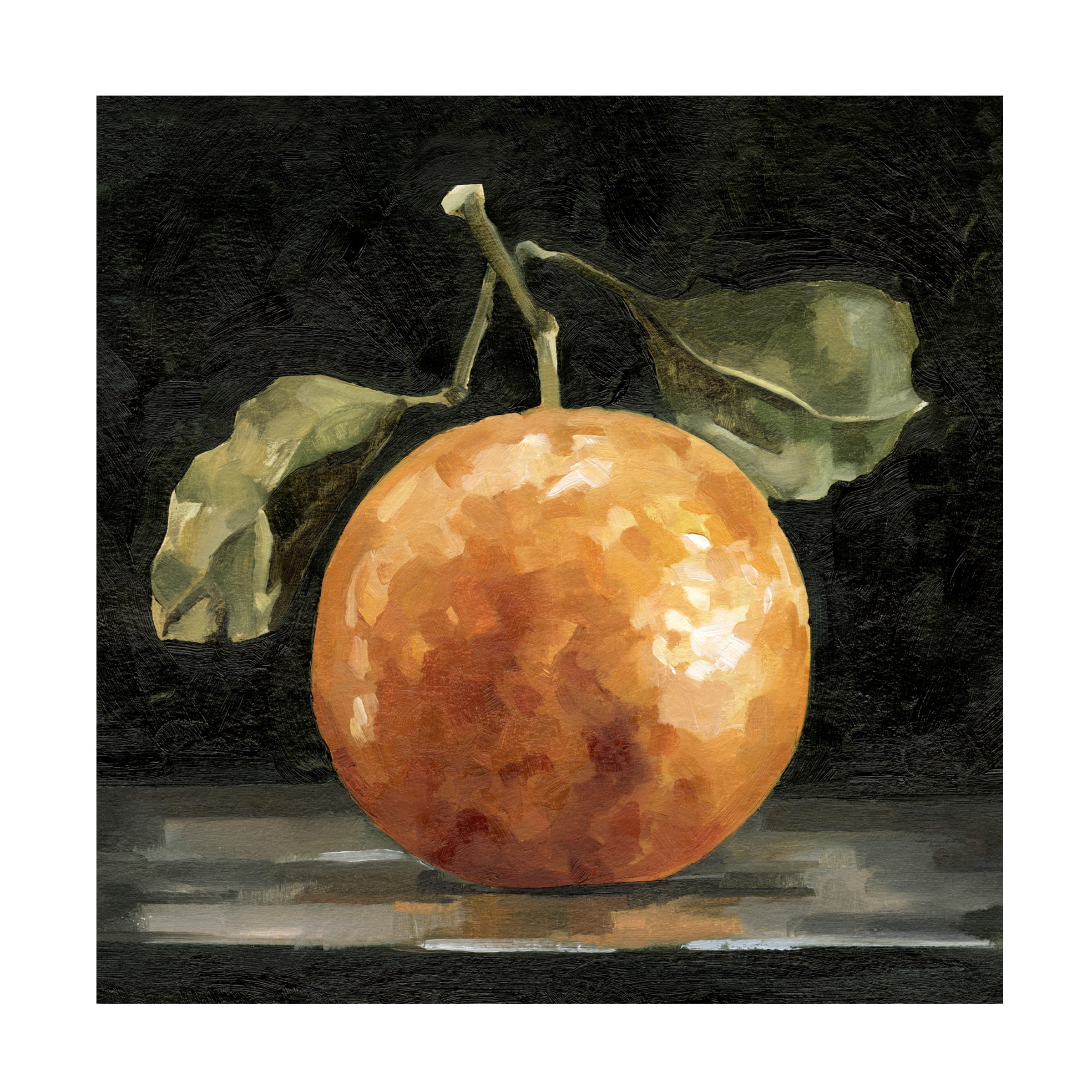 Emma Caroline 'Dark Orange Deux I' Canvas Art