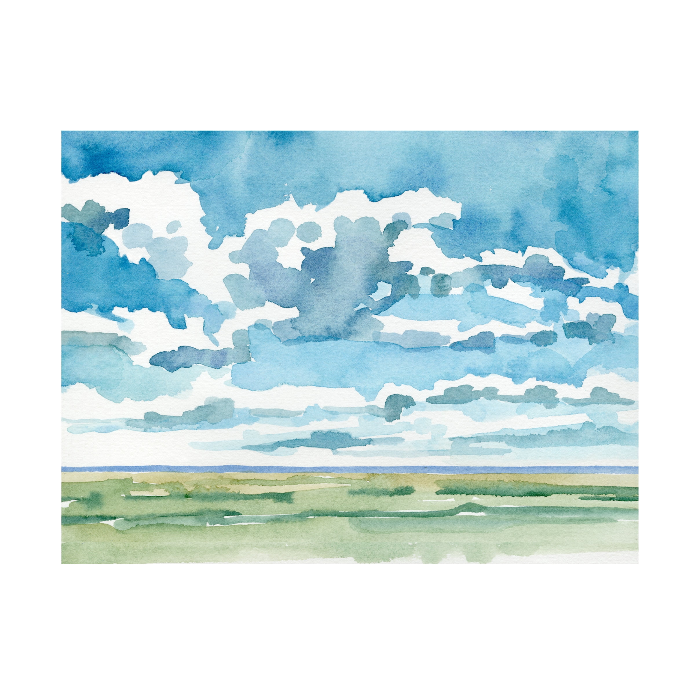 Emma Caroline 'Open Sky Study I' Canvas Art