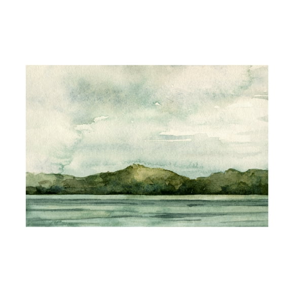 Emma Caroline 'Riverside II' Canvas Art