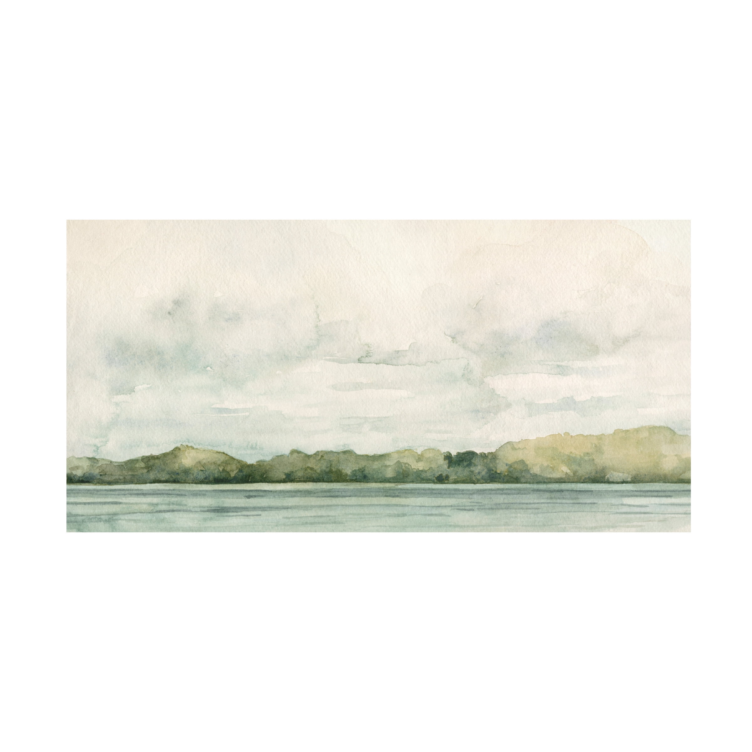 Emma Caroline 'Riverside Views I' Canvas Art