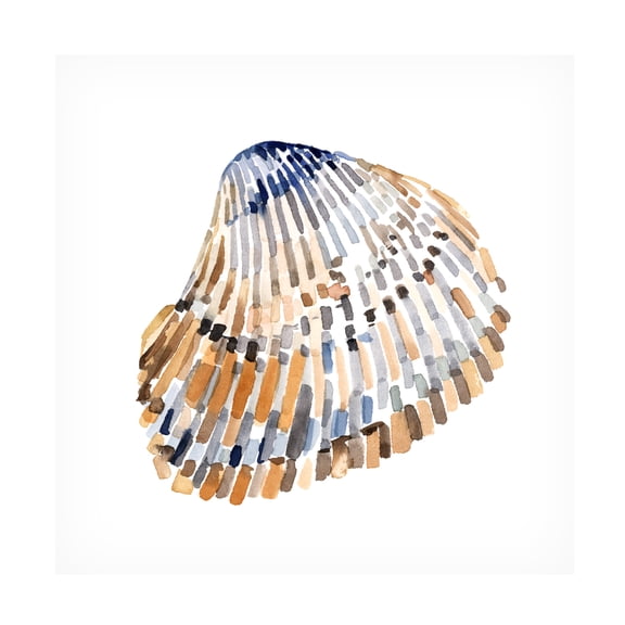 Emma Caroline 'Simple Shells II' Canvas Art