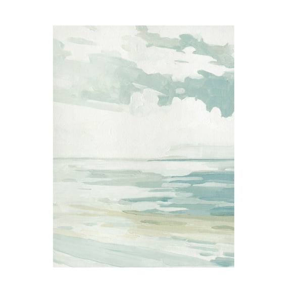 Trademark Fine Art Emma Caroline Soft Pastel Seascape I Canvas Wall Art - 18x24