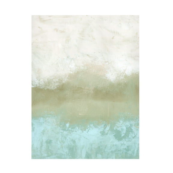 Emma Caroline 'Soft Sea Green Composition II' Canvas Art