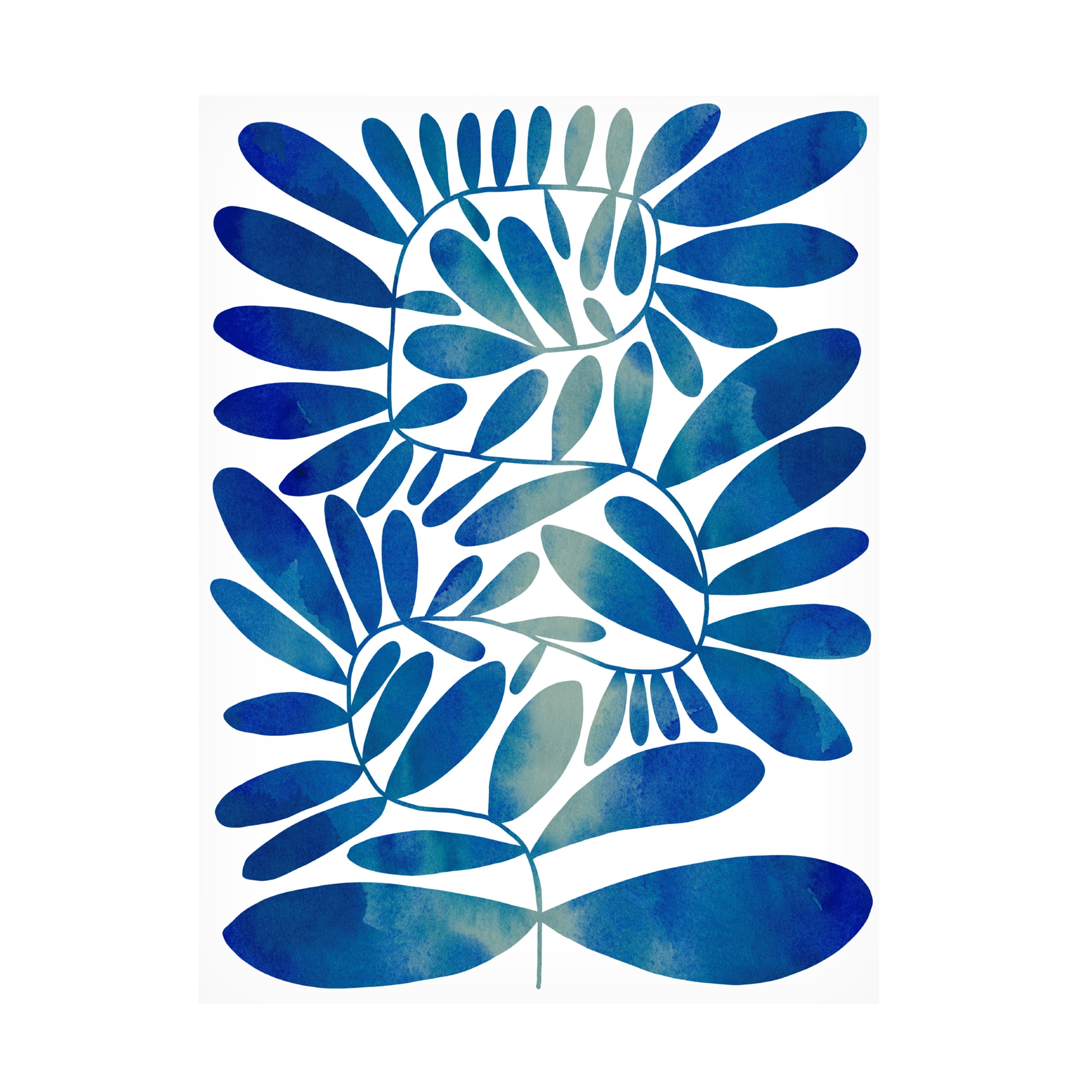 Emma Caroline 'Summer Sprig II' Canvas Art