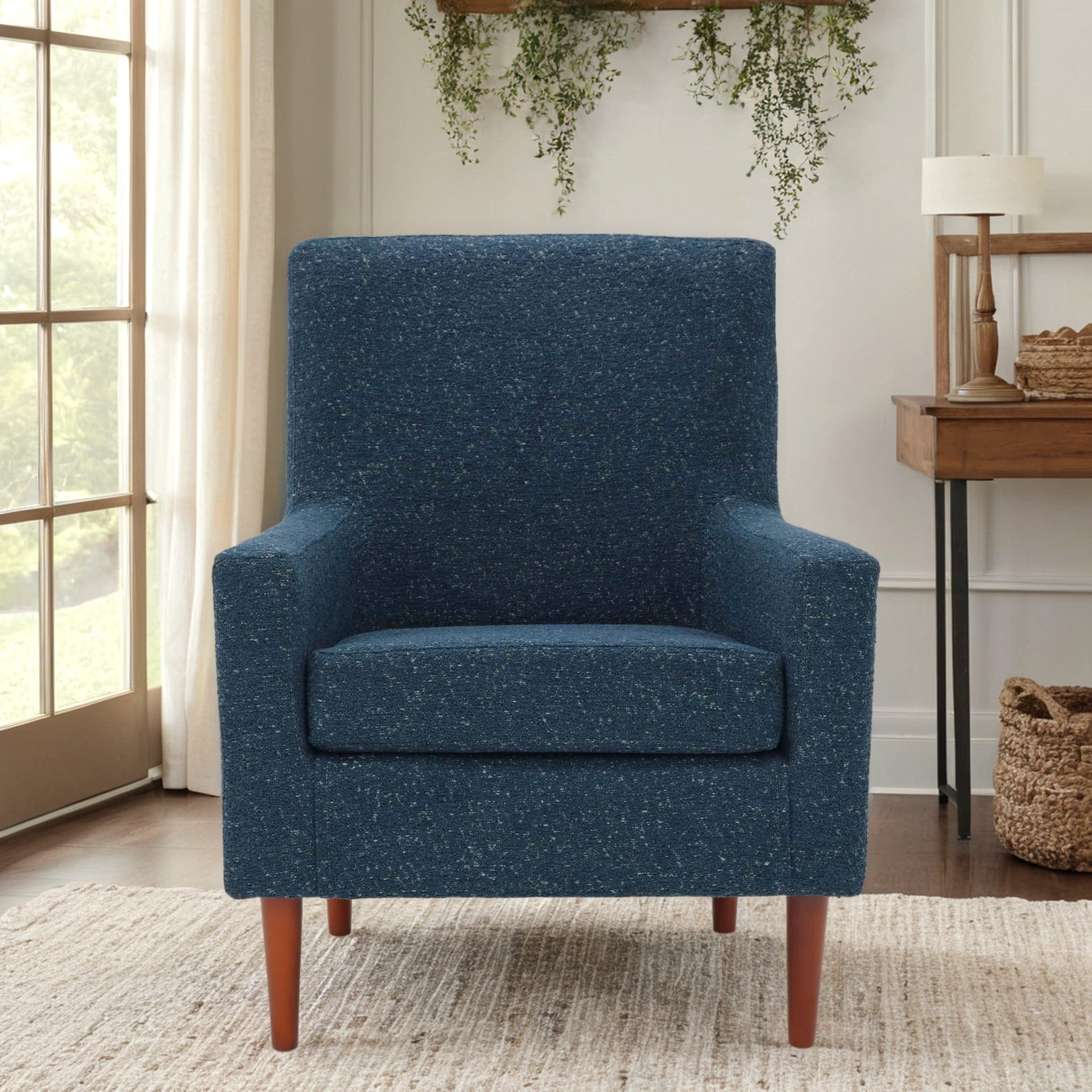 Mainstays Emma Lounge Chair, Newlyn Denim