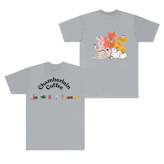 Emma Chamberlain Merch T-Shirt Chamberlain Coffee Tee Unisex T Shirts Short Sleeved Top