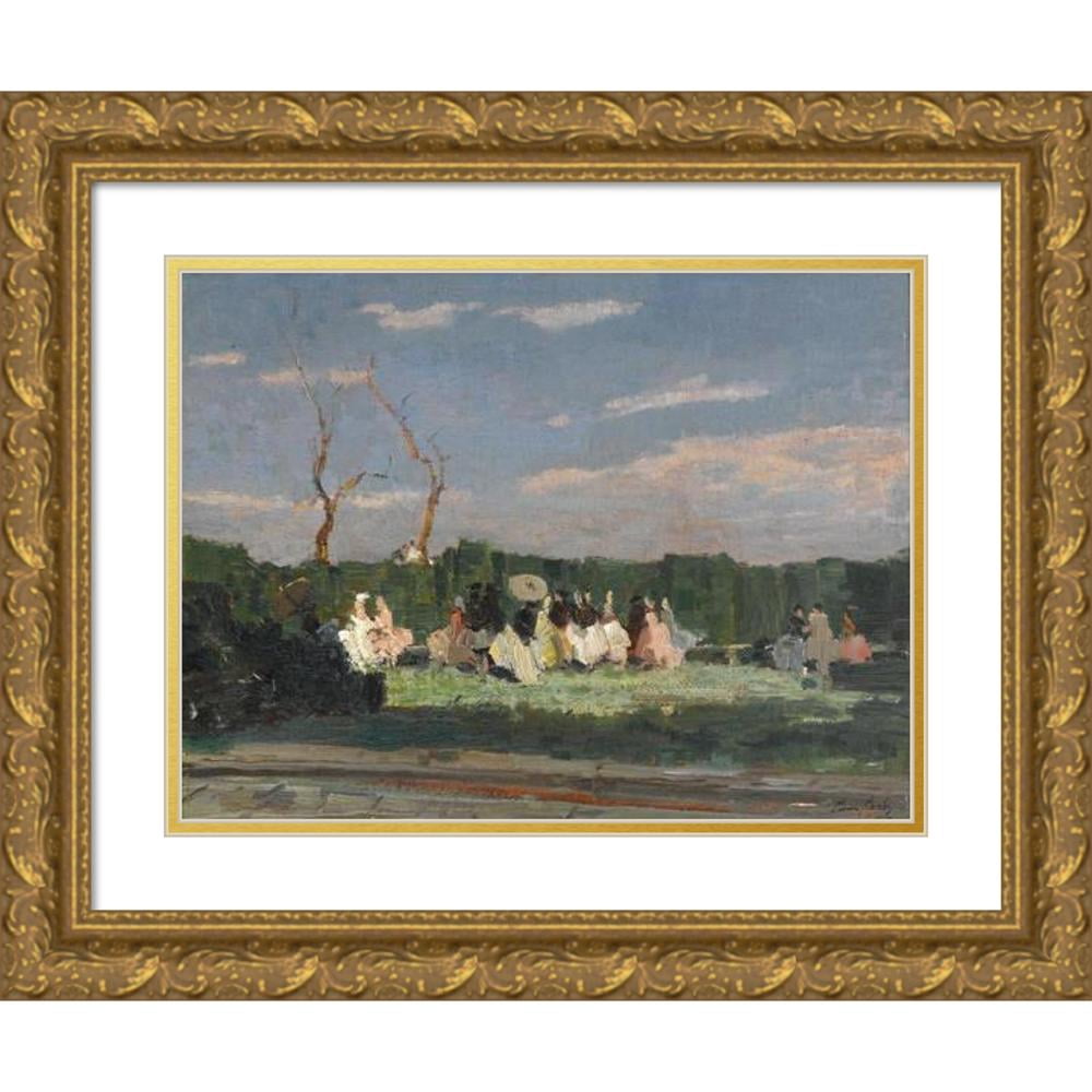 絵画と額縁 1850-1920 写真集「In Perfect Harmony」 Emma Ciardi 18x14 Black Ornate Wood Framed Double Matted Museum