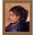 thumbnail image 1 of Emma Dobigny 20x22 Gold Ornate Wood Framed Canvas Art by Degas, Edgar, 1 of 2