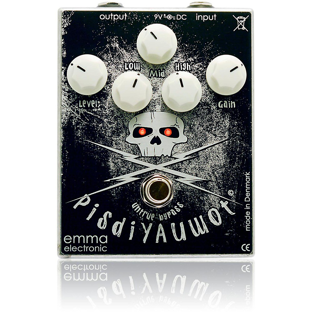 【emma Pisdiyauwot】 Emma Electronic PisdiYAUwot Metal Distortion Guitar Effects