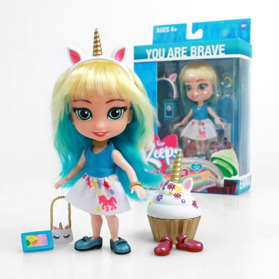 Loyal Subjects - For Keeps - Emma Girl with Cupcake Keepsake 5" Action Figure (Net)
