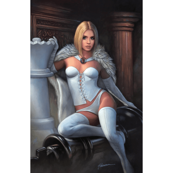 Emma Frost 1 Shannon Maer Variant B Virgin LTD 1000