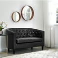 thumbnail image 1 of Emma Loveseat by Naomi Home-Color:Black, 1 of 1